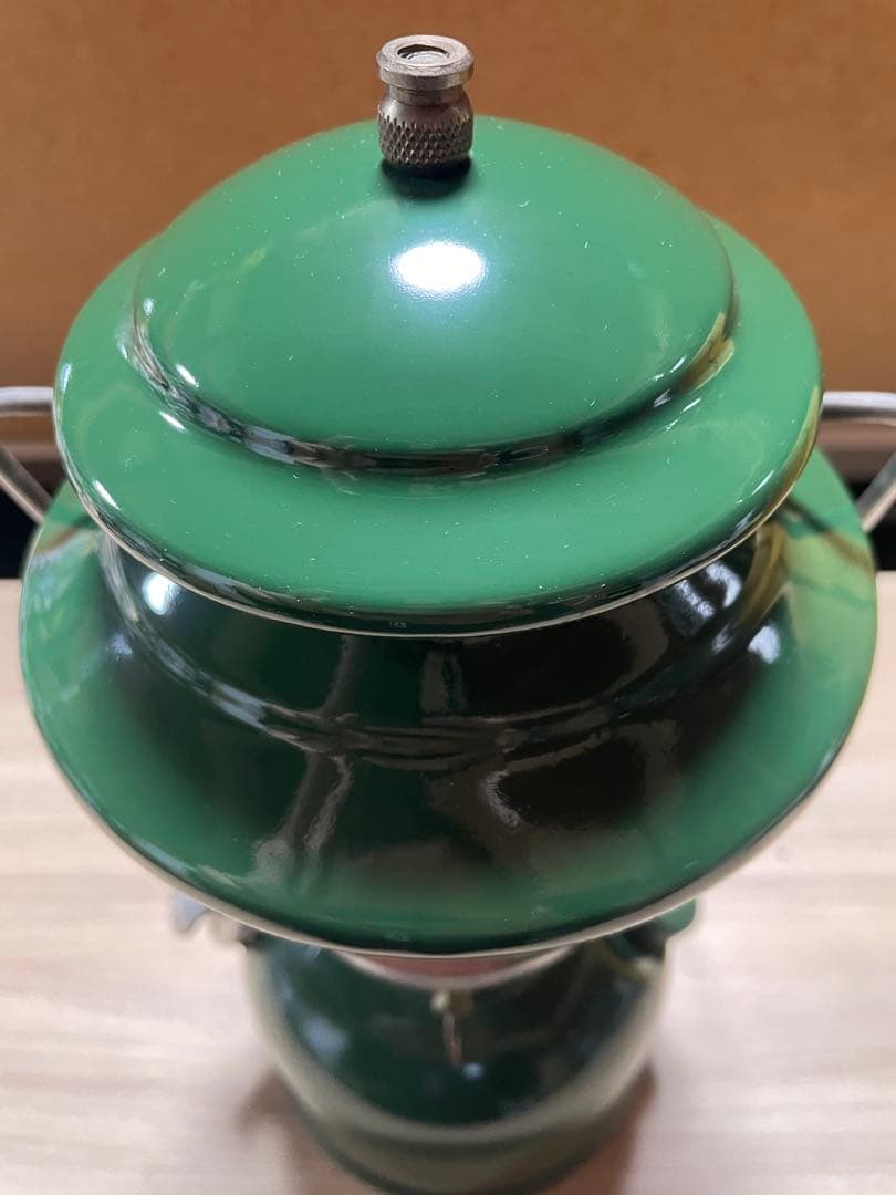 動作未確認　Coleman 200A700 グリーンガスランタン