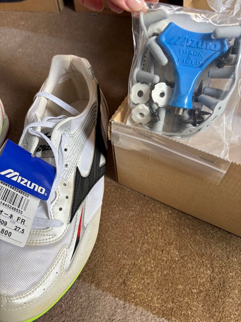 ☆レア商品☆Mizuno スパイクシューズ BK1X34599 27.5cm