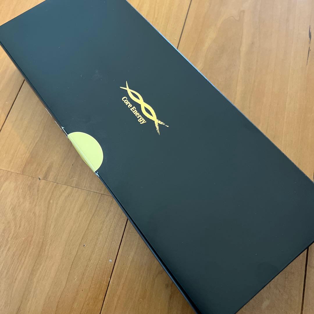 新品コアエナジーネイビー×ゴールドCore Energy レザーベルト