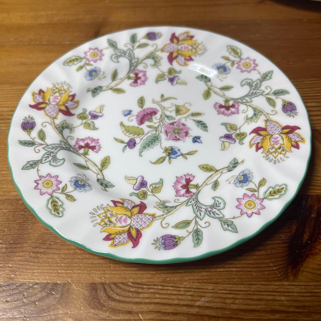 【美品】Minton ミントンHaddon Hall 花柄食器セット 5枚