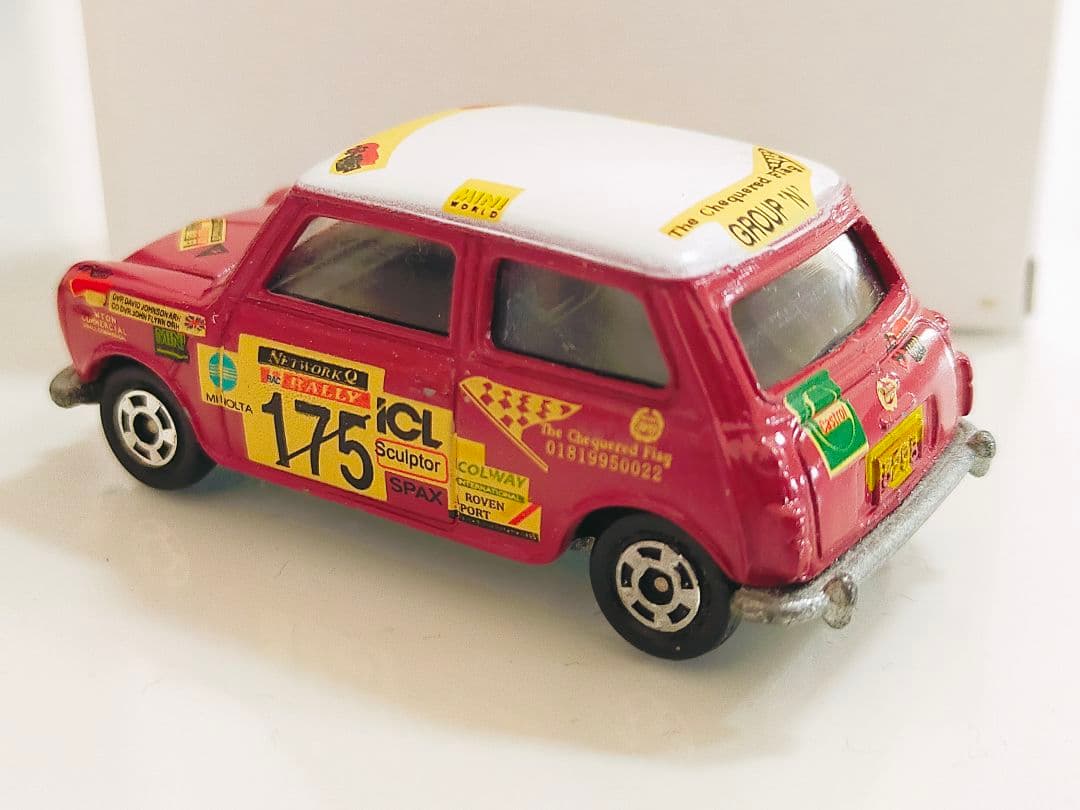 F8 88-2 MINI BLMC ミニクーパー S マークIII 青箱 トミカ