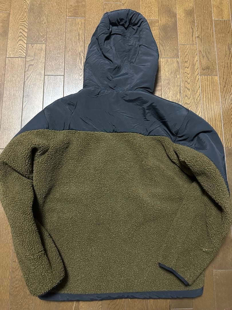 【ぺこ様】ジャッカル　フリースフーディジャケット　XL