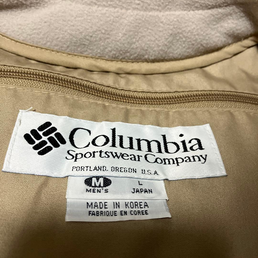 美品　Columbia コロンビア　フィッシングベスト　ボア