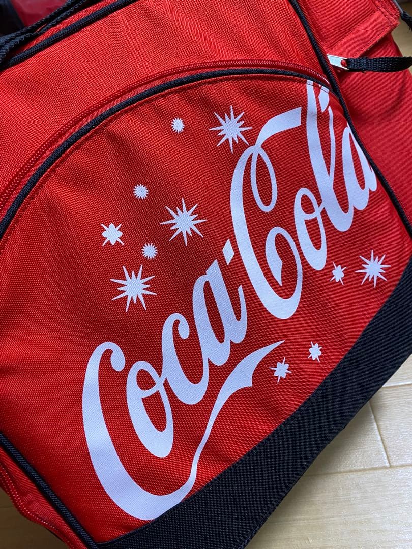 コカコーラ　キャンプグッズ　保冷付きバッグ　非売品