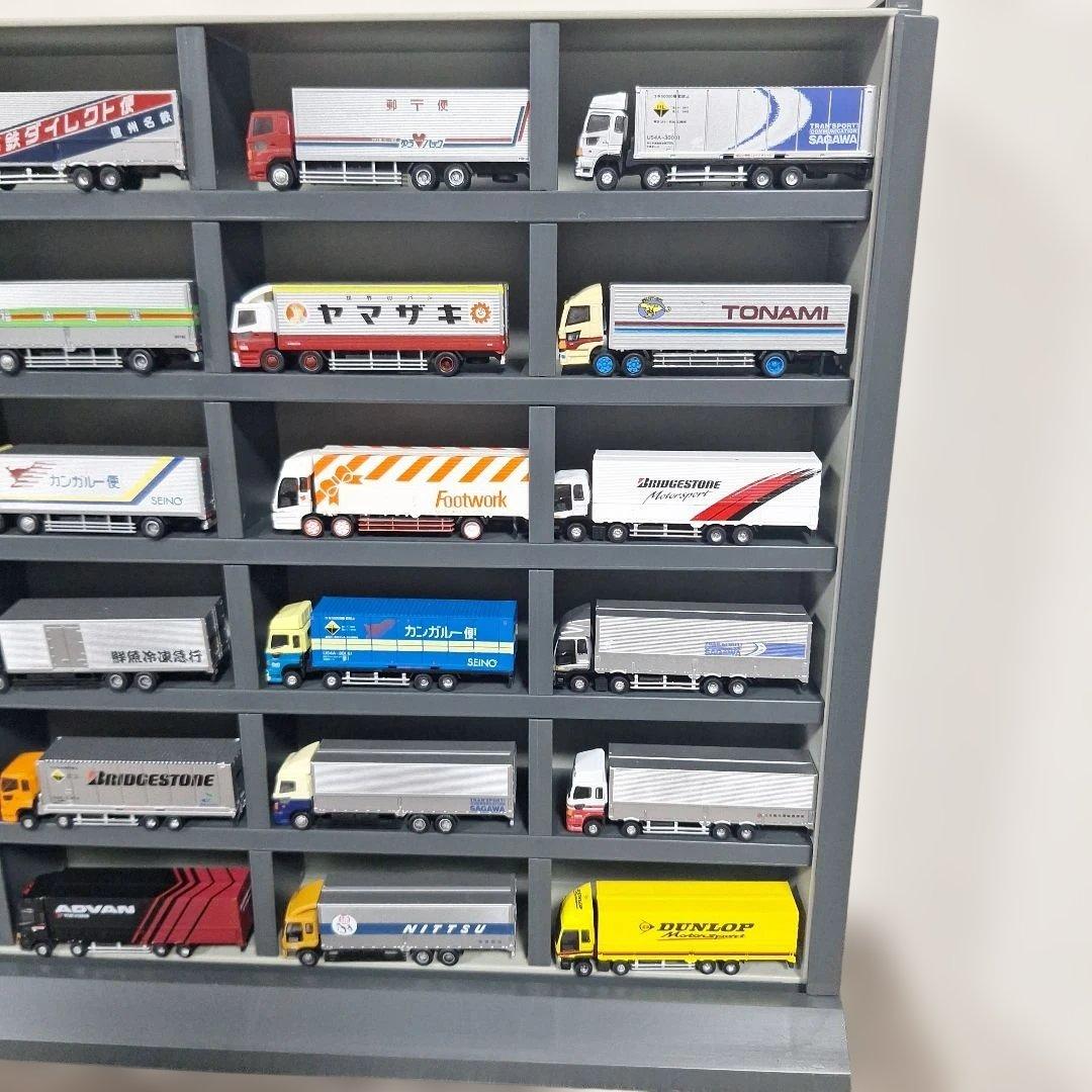 トラックミニカー 24台セット 収納ケース付き