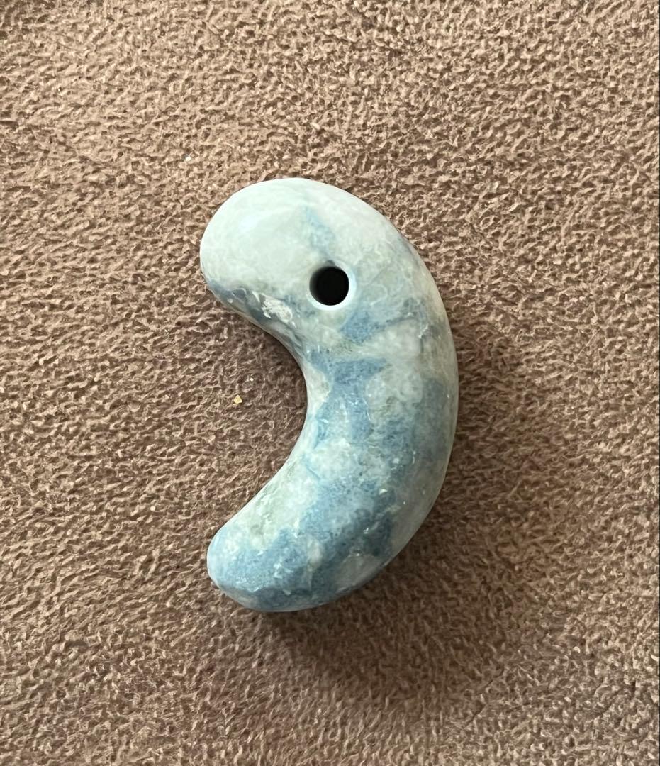 糸魚川　横川　翡翠　勾玉　青翡翠