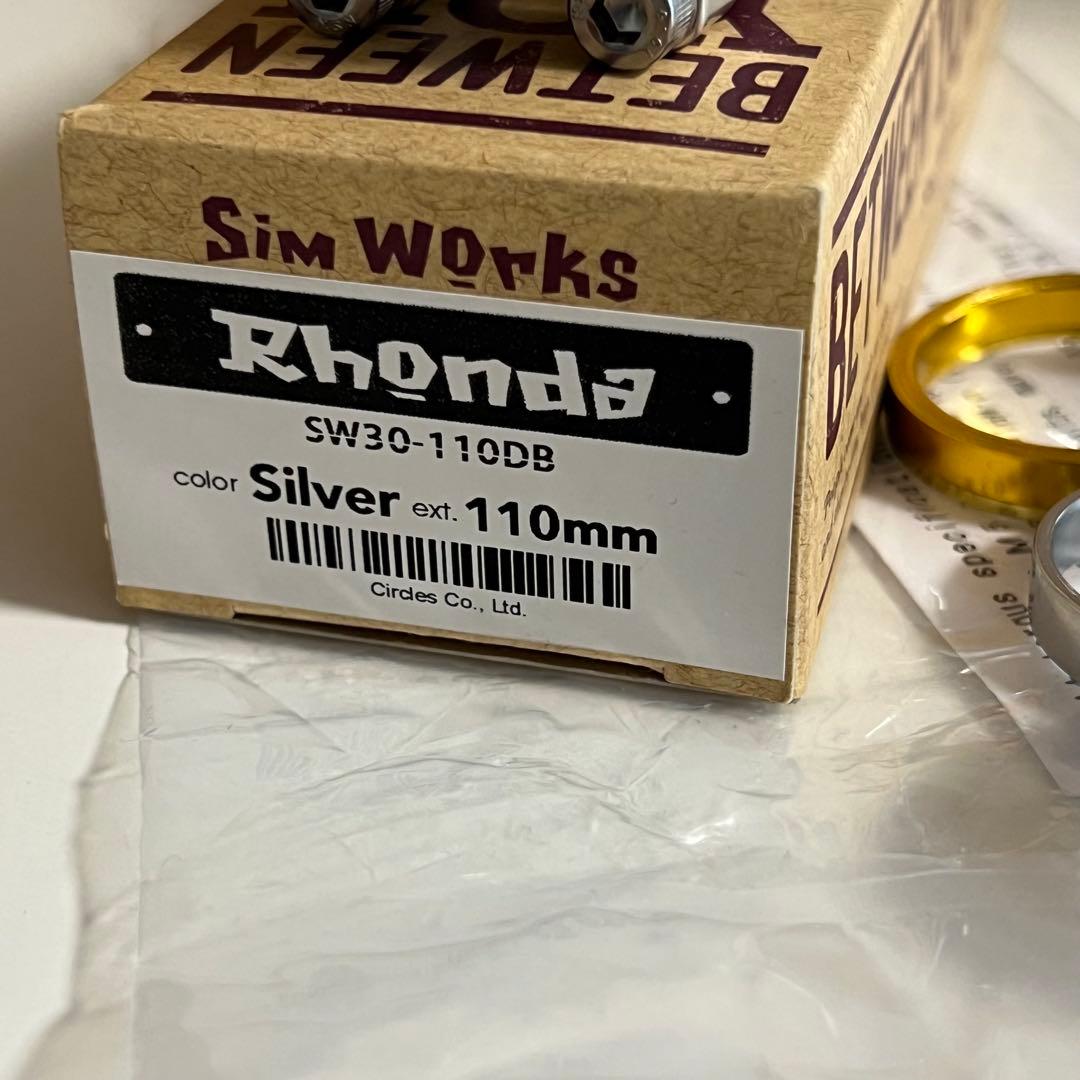 Sim works Nitto Rhonda ステム 110mm 超美品