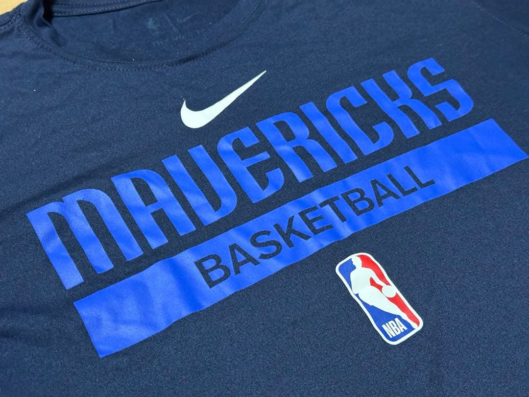 ダラスマーベリックス NBA23シーズン選手支給品プラクティスTシャツLサイズ