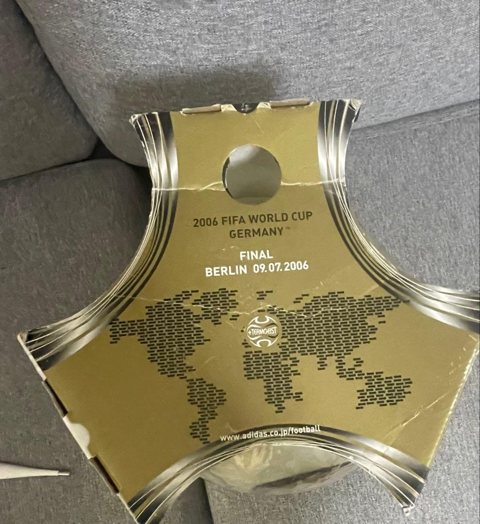 FIFA ドイツワールドカップ決勝公式球 チームガイスト　シュリンク付
