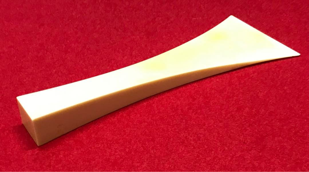 三味線撥123天然素材マンモス/三味線/弦楽器/バチ