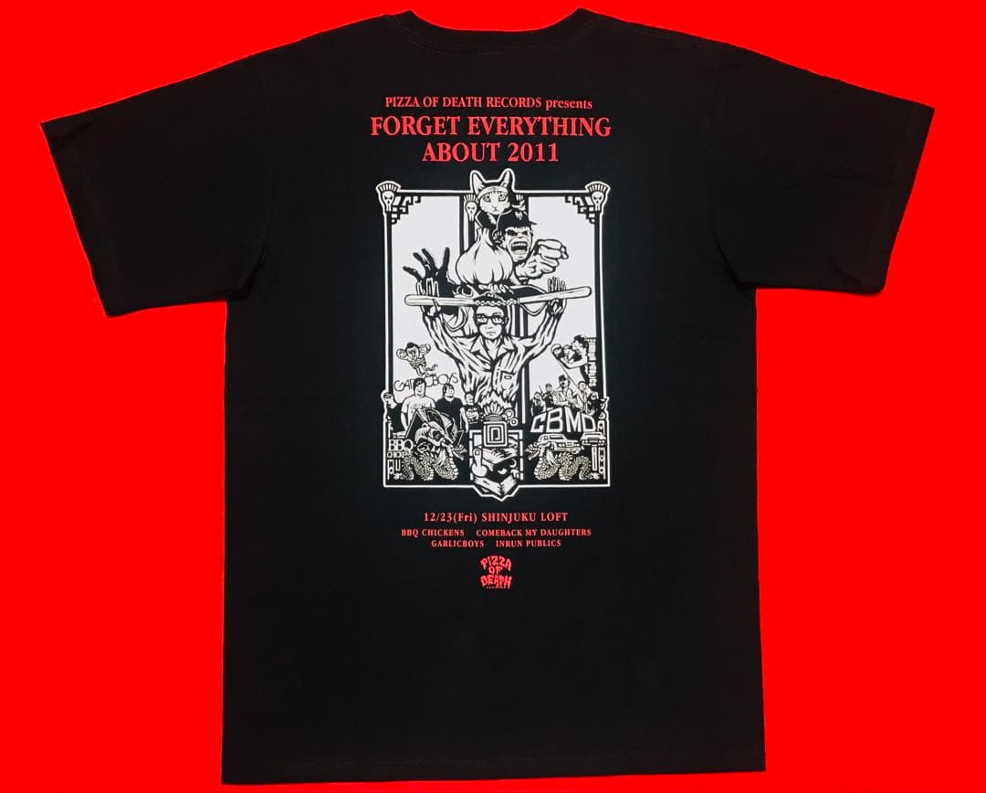 新品 ピザオブデス『暴年會'11』Tシャツ① 横山 健 KEN YOKOYAMA
