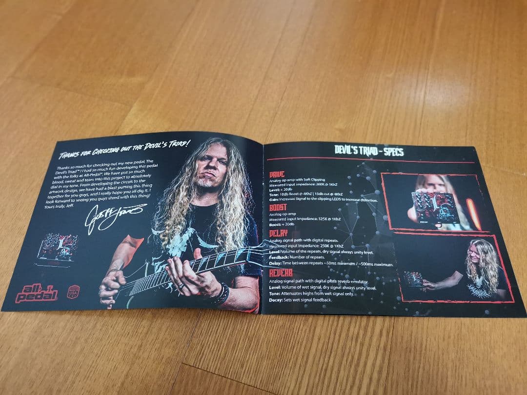 ギター Nevermore Jeff Loomis Devil's Triad