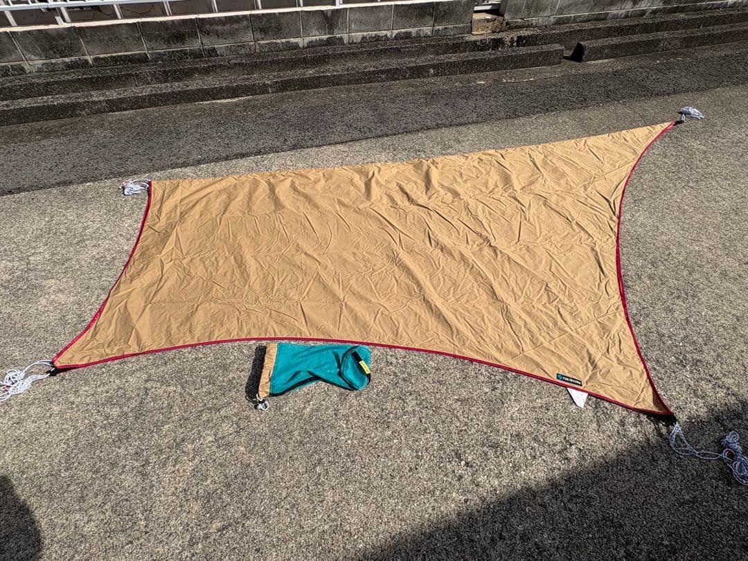 サーカステントTC、メッシュインナーセット、ムササビウィング、ポールの4点セット