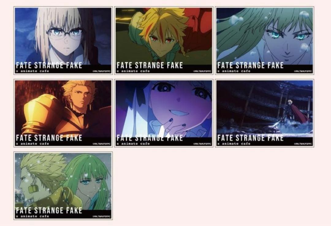 Fate/strange Fake 中国限定　ギルガメッシュ エルキドゥ　2点