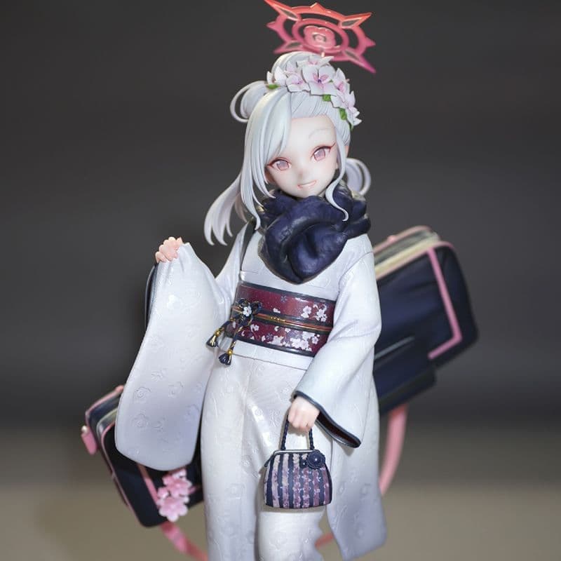ブルーアーカイブ　ガレージキット　未塗装未組立　フィギュア　美少女　睦月　アサギ