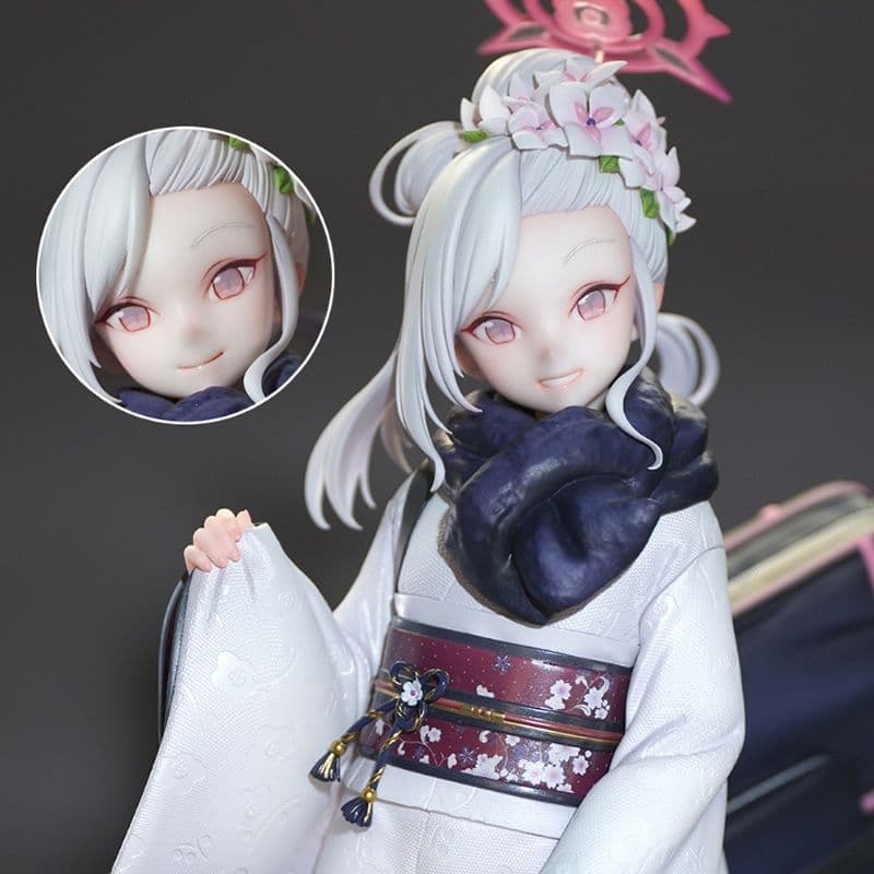 ブルーアーカイブ　ガレージキット　未塗装未組立　フィギュア　美少女　睦月　アサギ