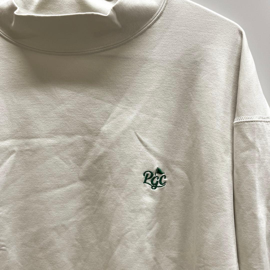 パシフィックゴルフクラブ　モックネック長袖シャツ　サイズＬ　used