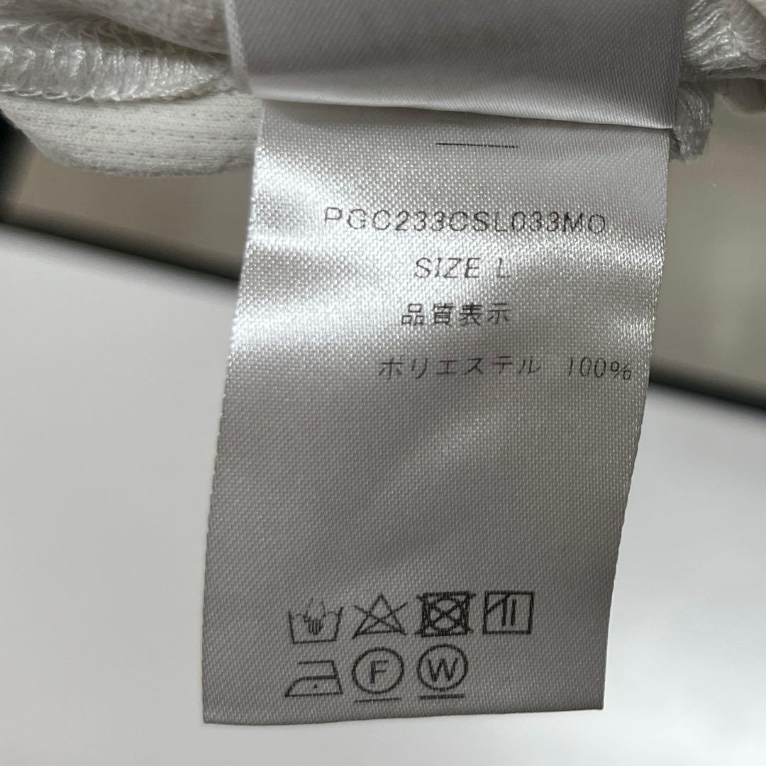 パシフィックゴルフクラブ　モックネック長袖シャツ　サイズＬ　used