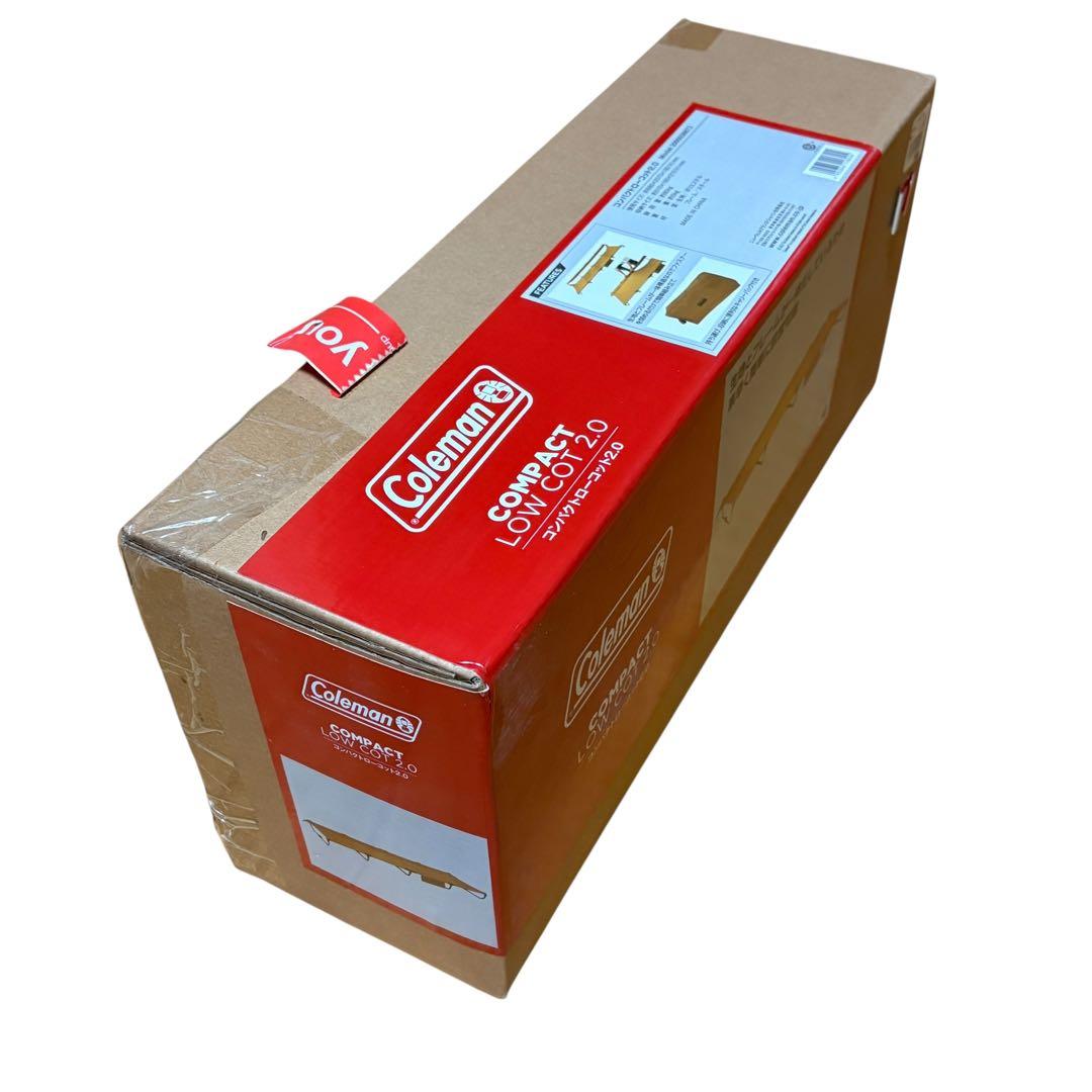 【2脚セット】　コールマン　コンパクトローコット2 LOW COT 簡易ベット