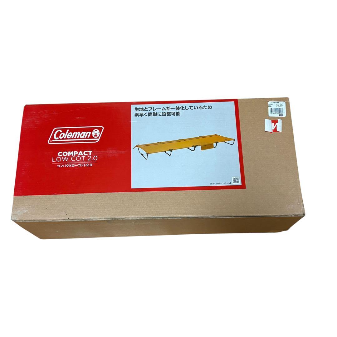 【2脚セット】　コールマン　コンパクトローコット2 LOW COT 簡易ベット