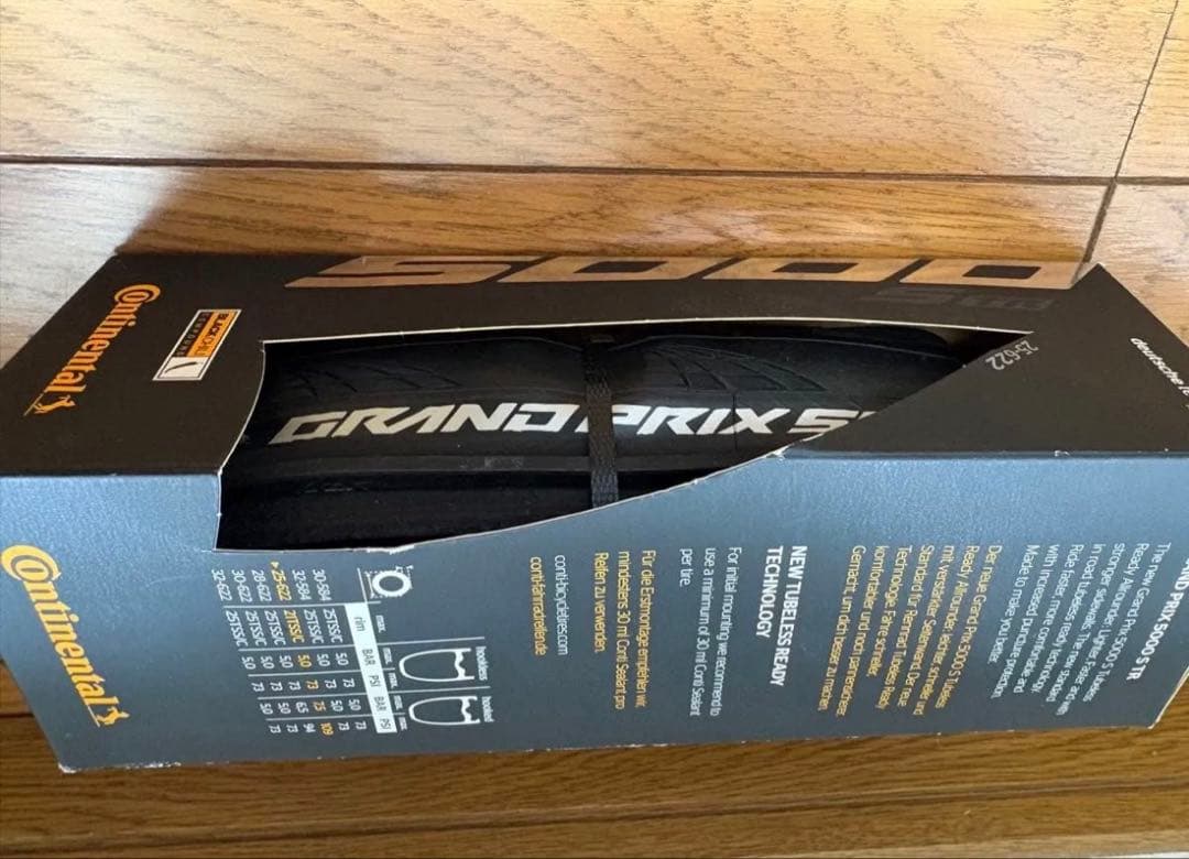 パーツ Continental GRAND PRIX 5000 S TR 25-622