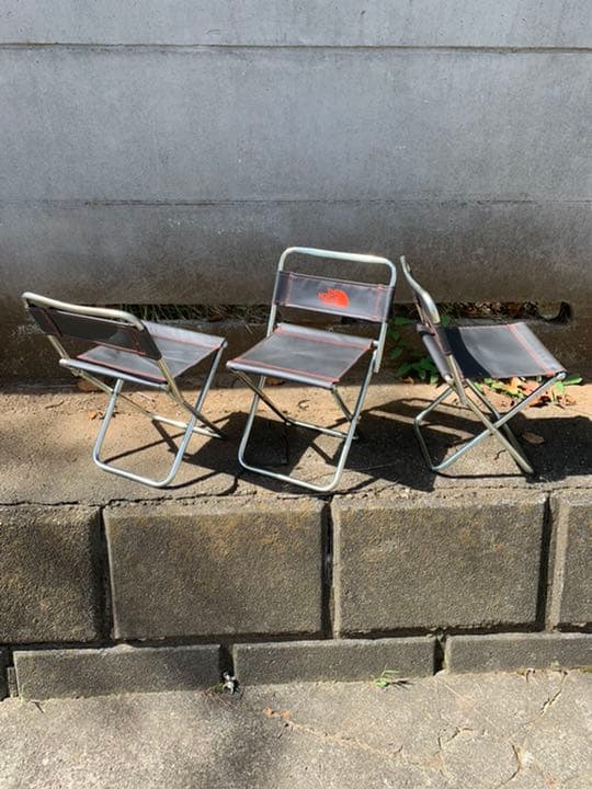 テーブル・チェア・ハンモック folding chair x3 by the north face