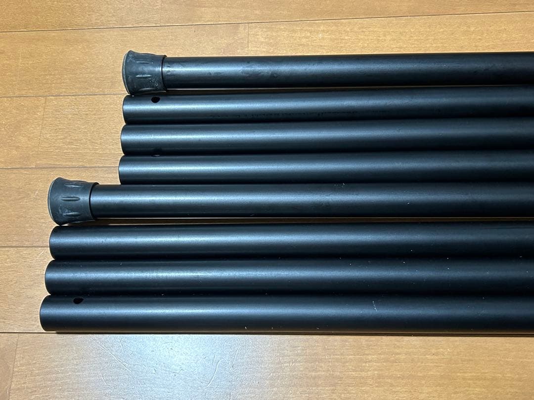 スノーピーク ウイングポールブラック 240cm＋280cm