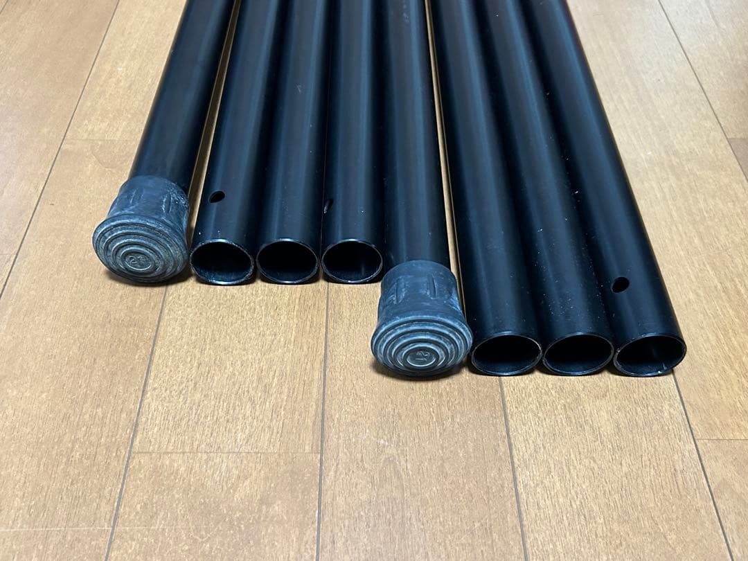 スノーピーク ウイングポールブラック 240cm＋280cm