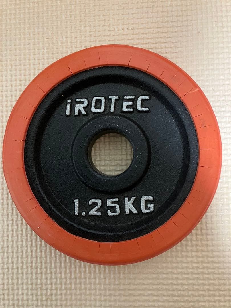 アイロテック　片手10kg×2ラバー付