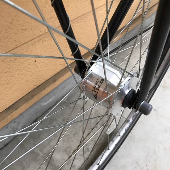 自転車本体 27\" bike with toddler seat at the back