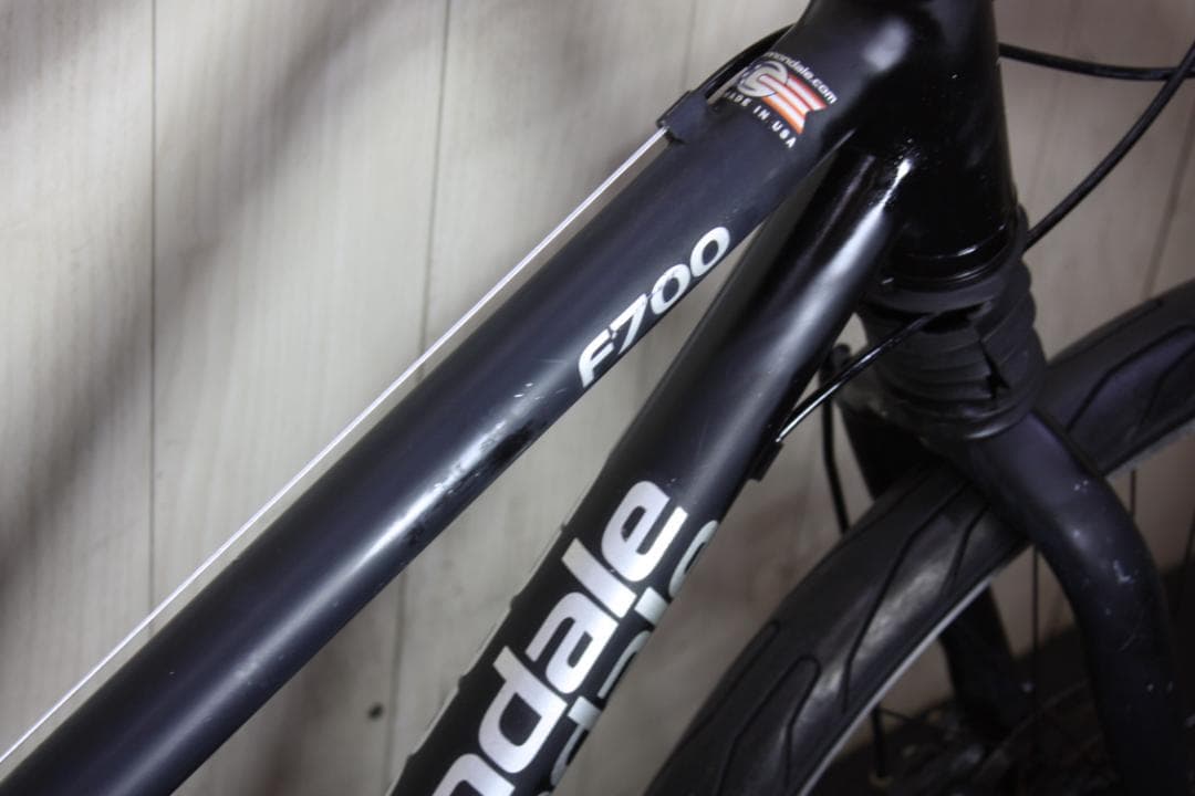 キャノンデールF700 26型 アルミ 27速 360mmディスクブレーキMTB