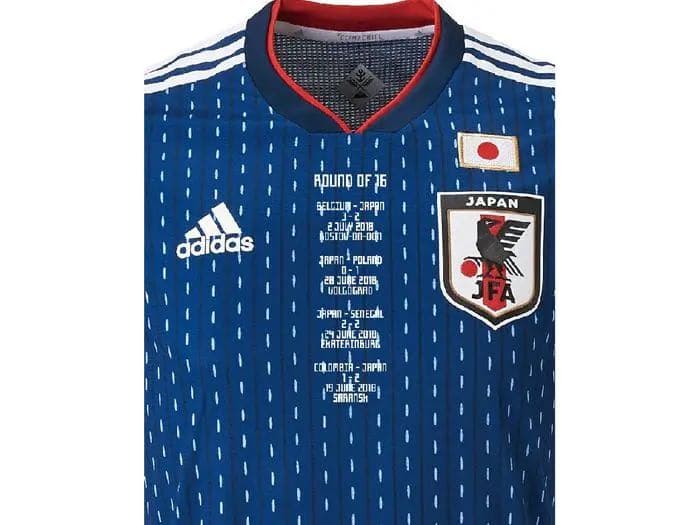 サッカー日本代表メモリアルユニフォーム 600枚限定
