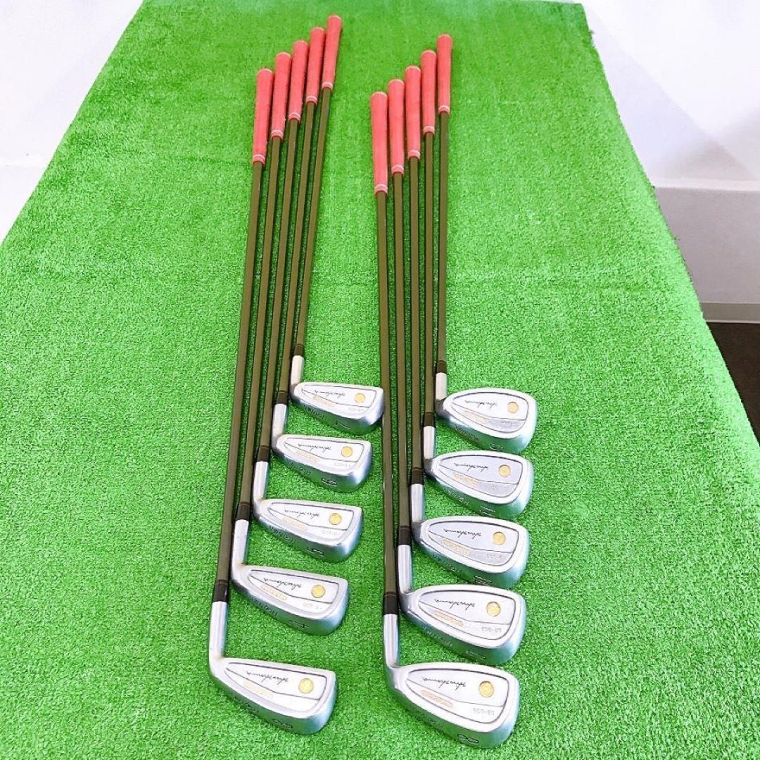 ケ51★★★★LB-606 HIROHONMA本間ゴルフ10本アイアンセット4S