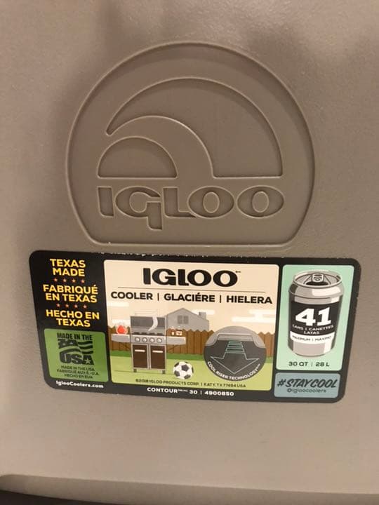 新品 イグロー IGLOO  30QT 28L クーラーボックス