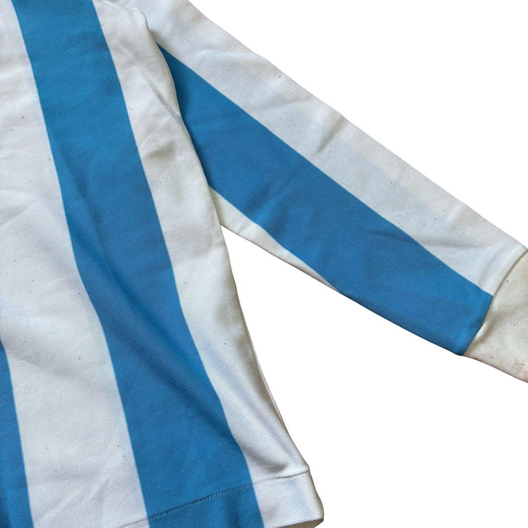70s adidas ストライプ アルゼンチンカラー サッカーシャツ