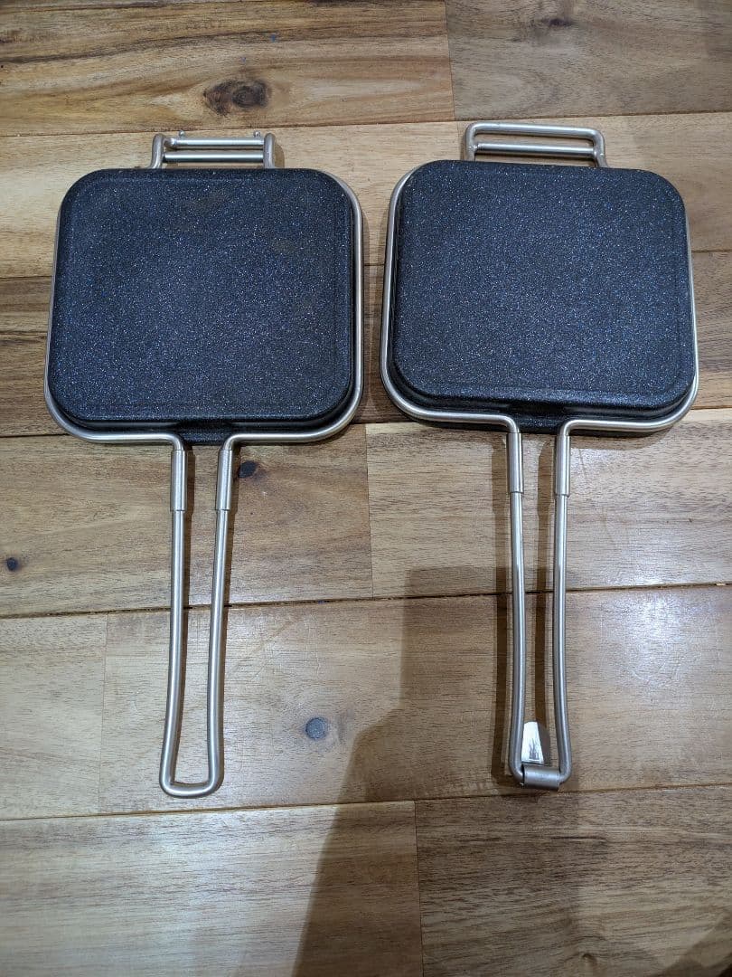 ホットサンドクッカー 2枚用　鍛冶問屋