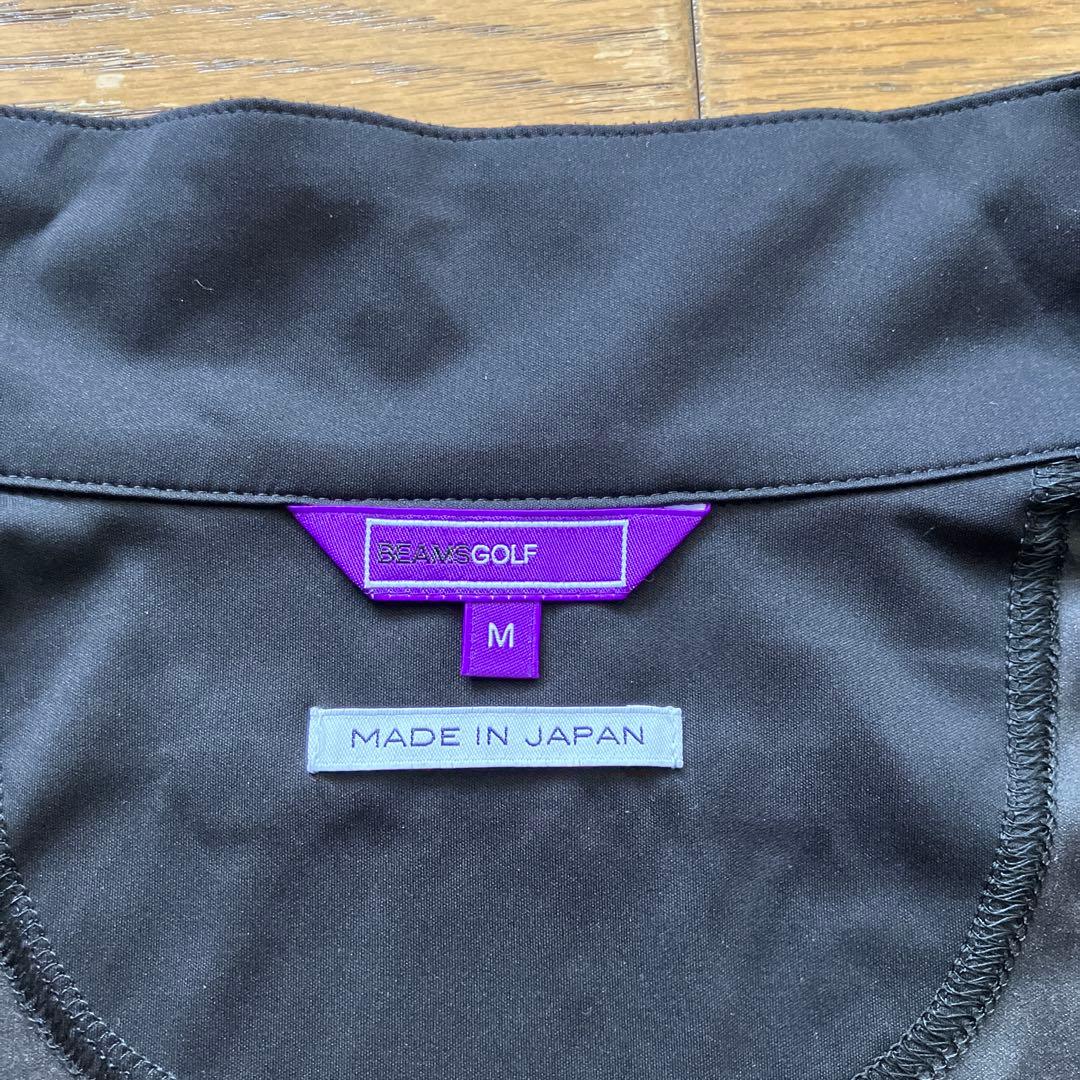 BEAMS GOLF PURPLE LABEL ブラックジャケット M