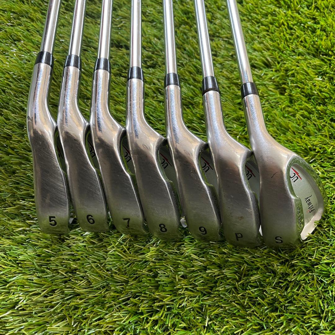 Fitway UC アイアン7本セット　メンズ　右　R UNDER CUT