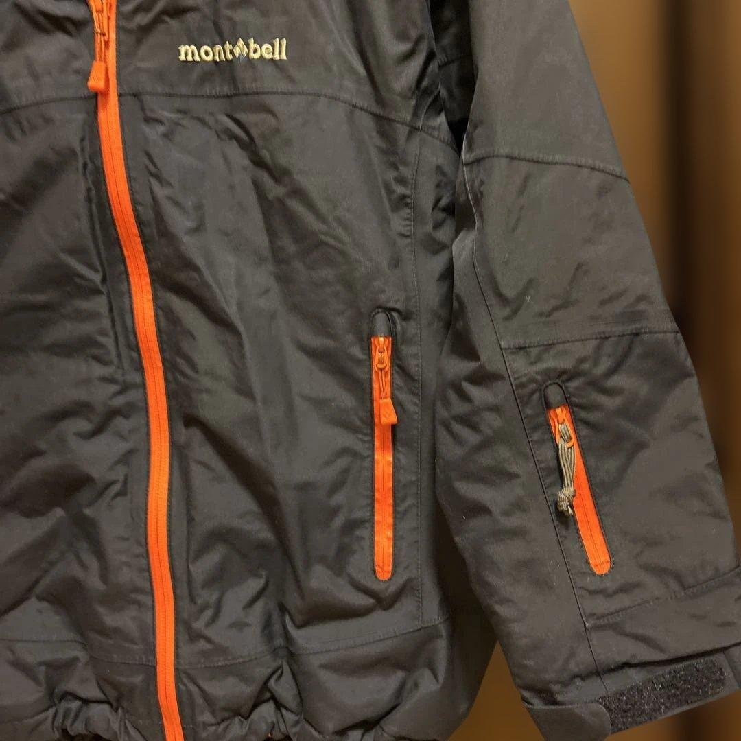mont-bell 140cm スノージャケットとパンツセット