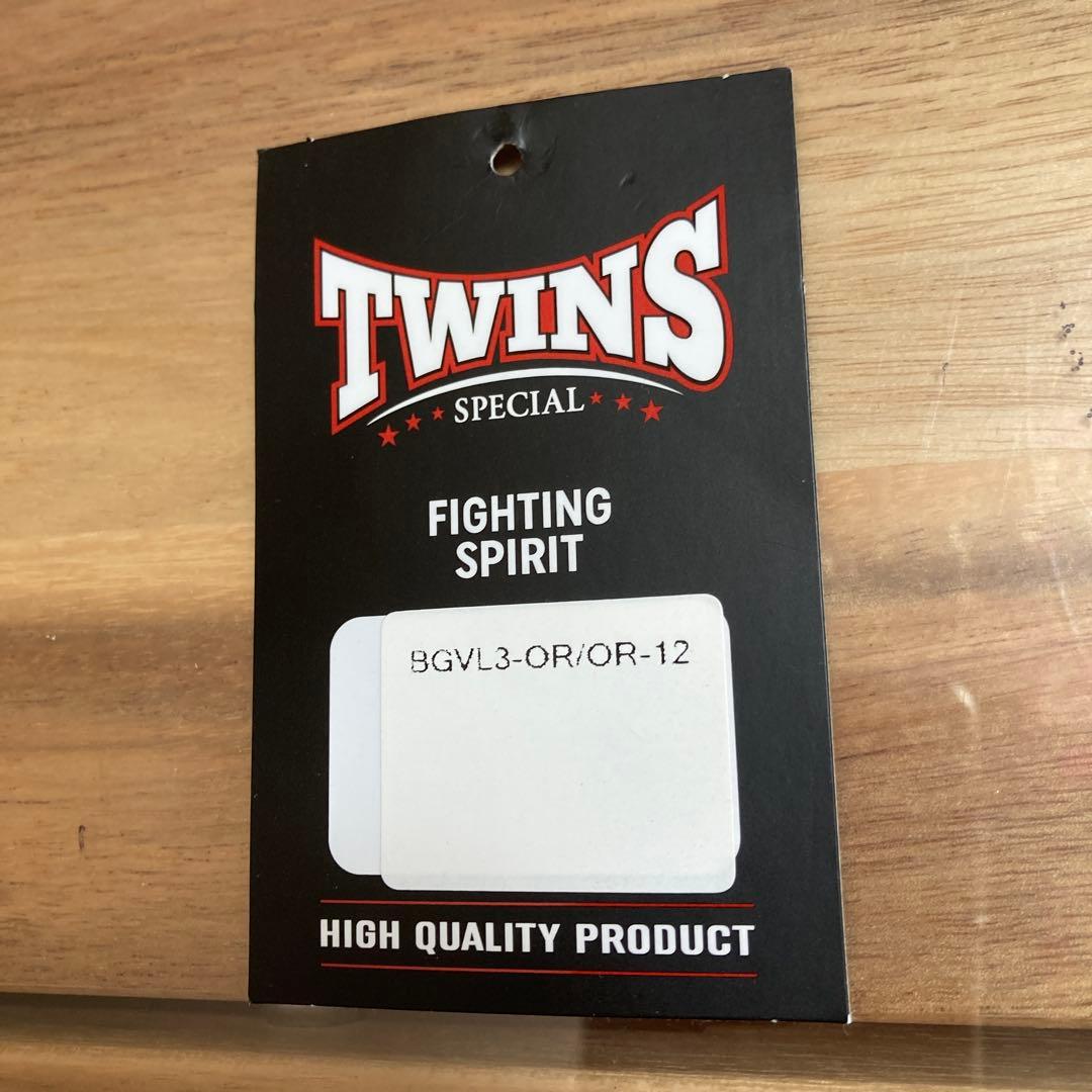 TWINS SPECIAL ボクシンググローブ 12oz オレンジ