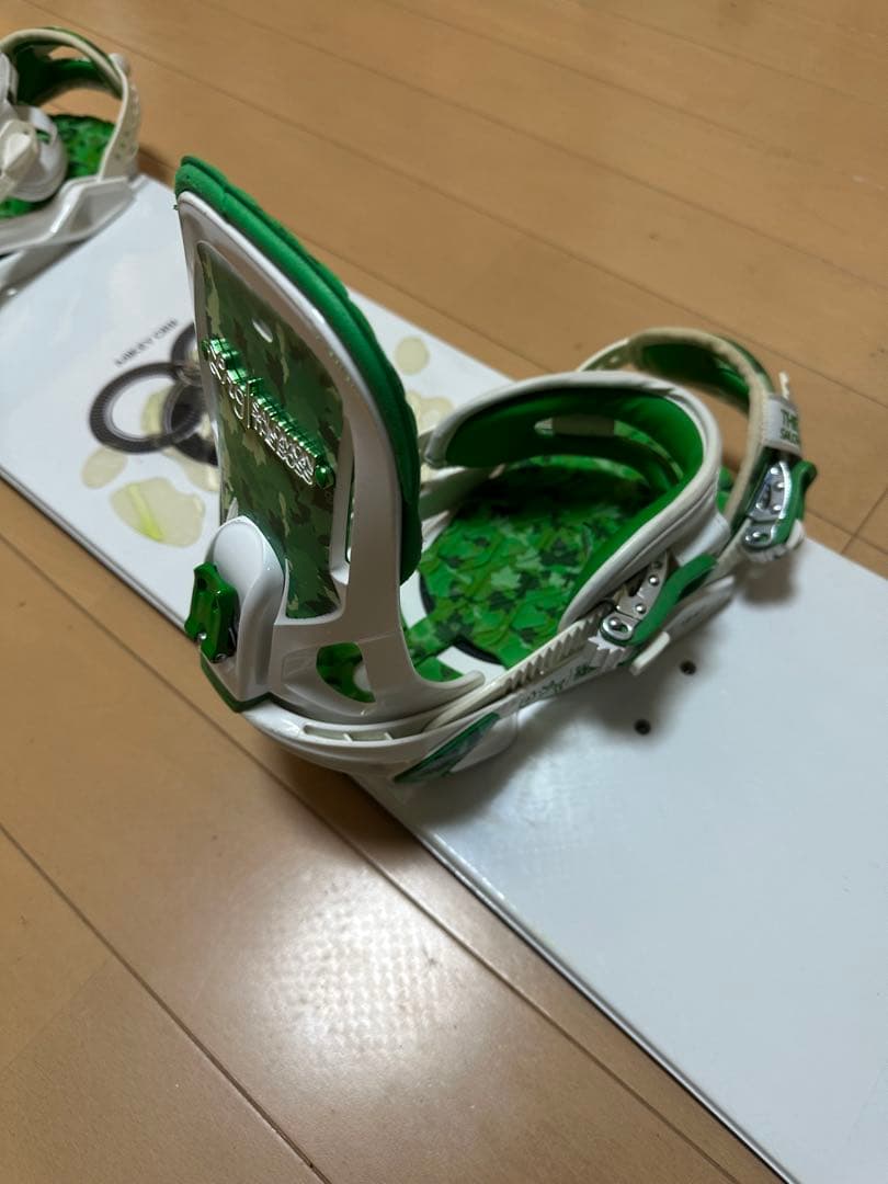 Subtle スノーボード 153cm Salomonビンディング S/Mセット