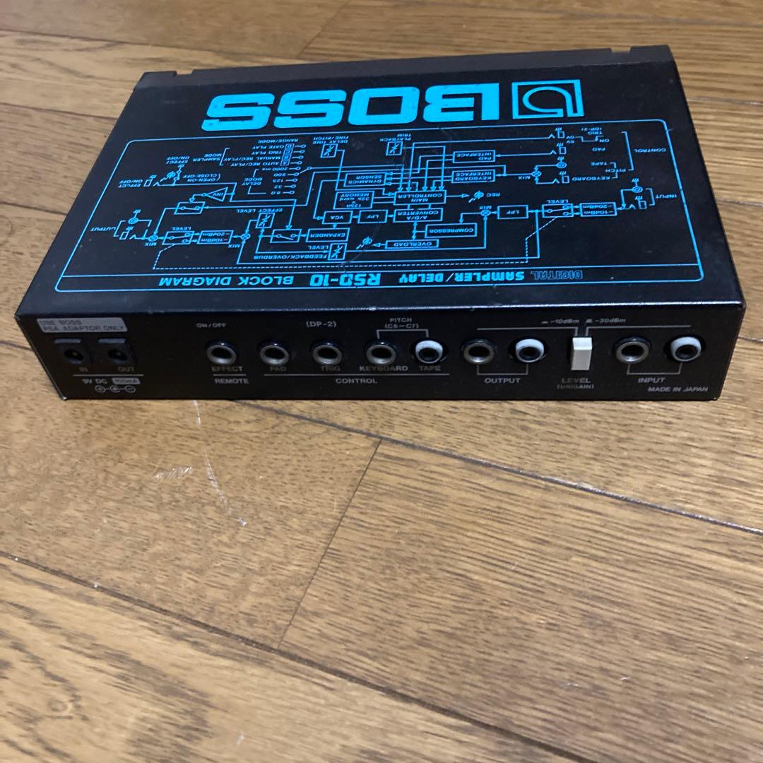 名機BOSS RSD-10 サンプラー/デジタルディレイ　キーボード、ギター