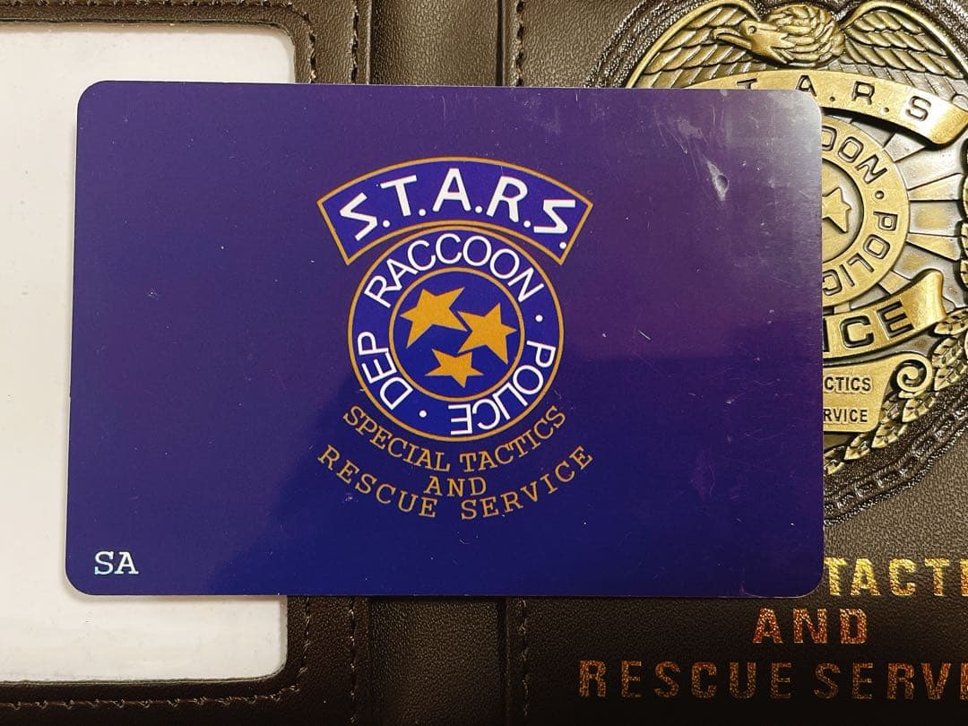 バイオハザード 警察手帳 レオン IDカード カード STARS 警察