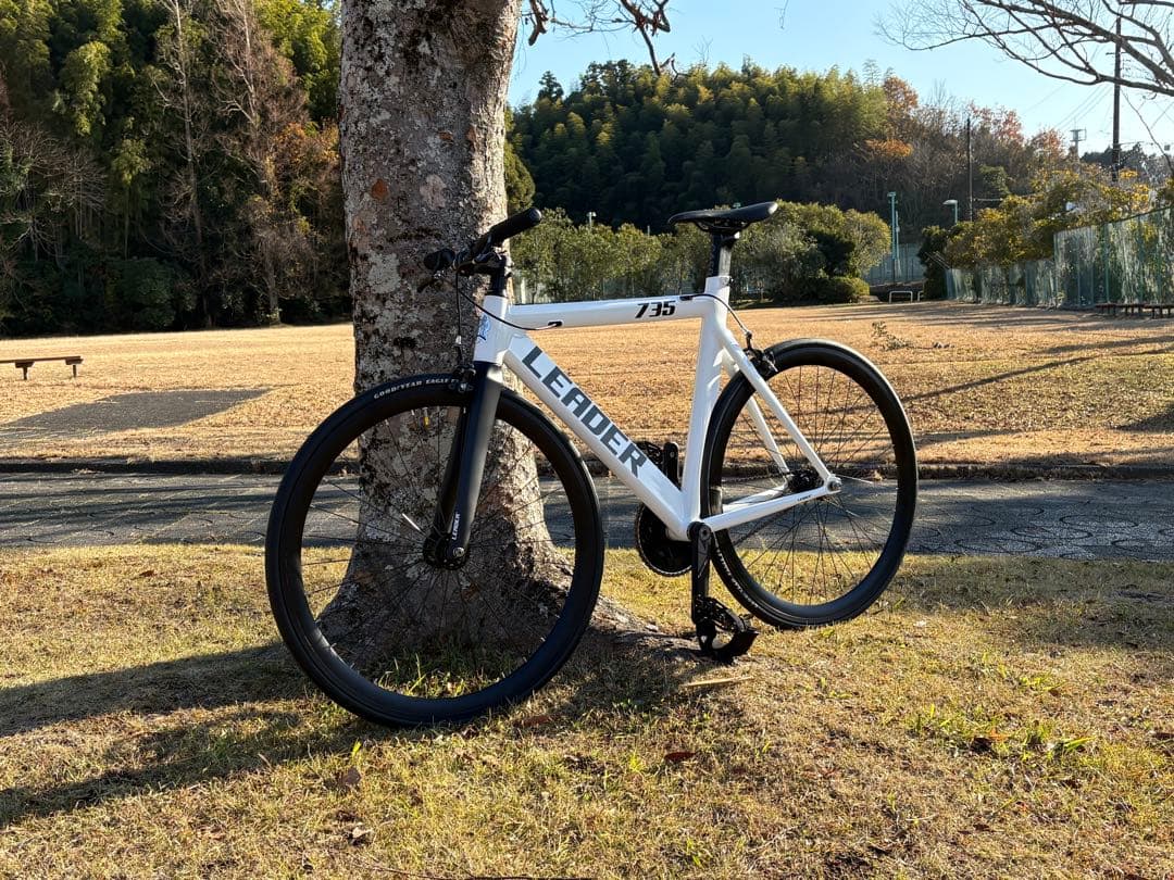 LEADER 735 Lサイズ　ピストバイク　完成車　リーダーバイク　固定ギア