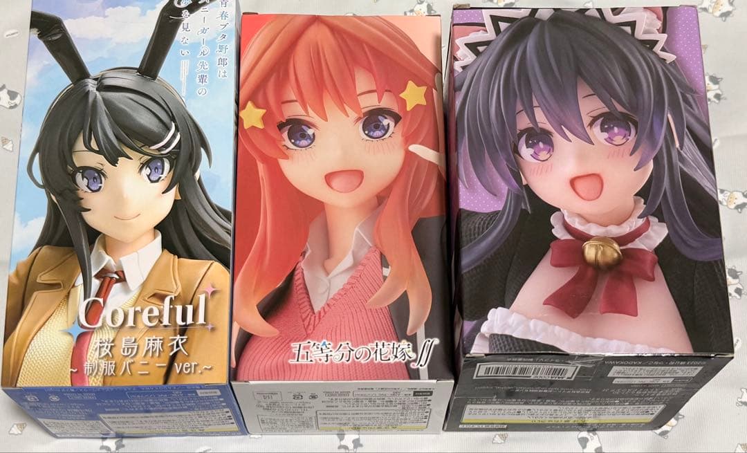 Coreful フィギュア 3体セット