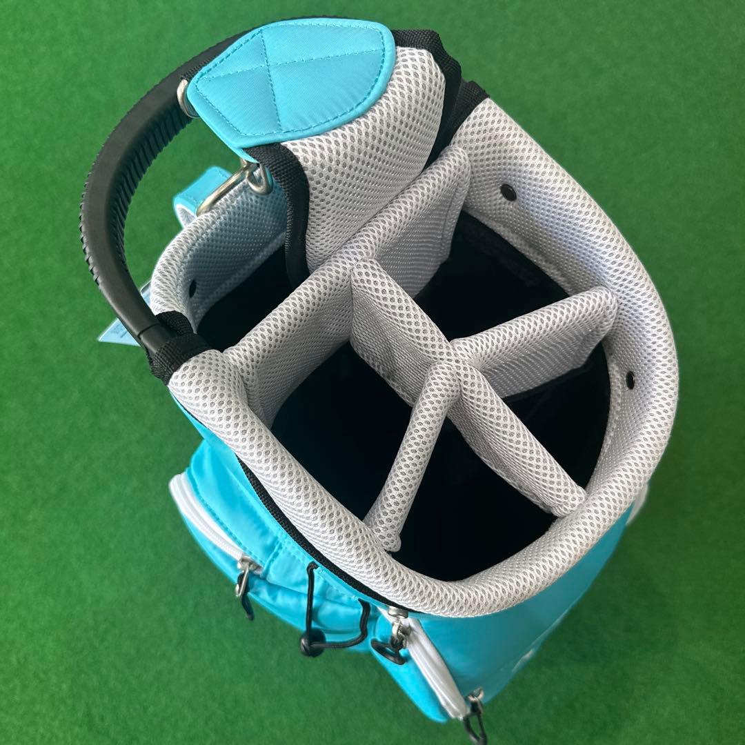 新品未使用 XXIO スタンド式ゴルフバッグ 水色
