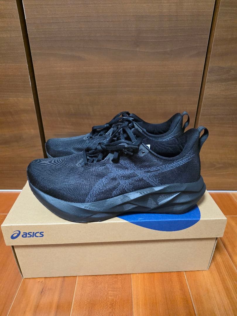 asics NOVABLAST 5 wide 27.5cm ブラック