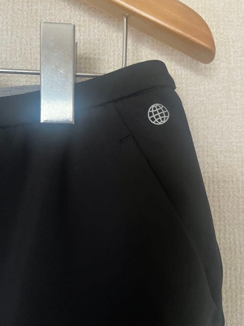 新品　アディダス ゴルフ　モックネック　ホワイト　スカート　セットアップ　L