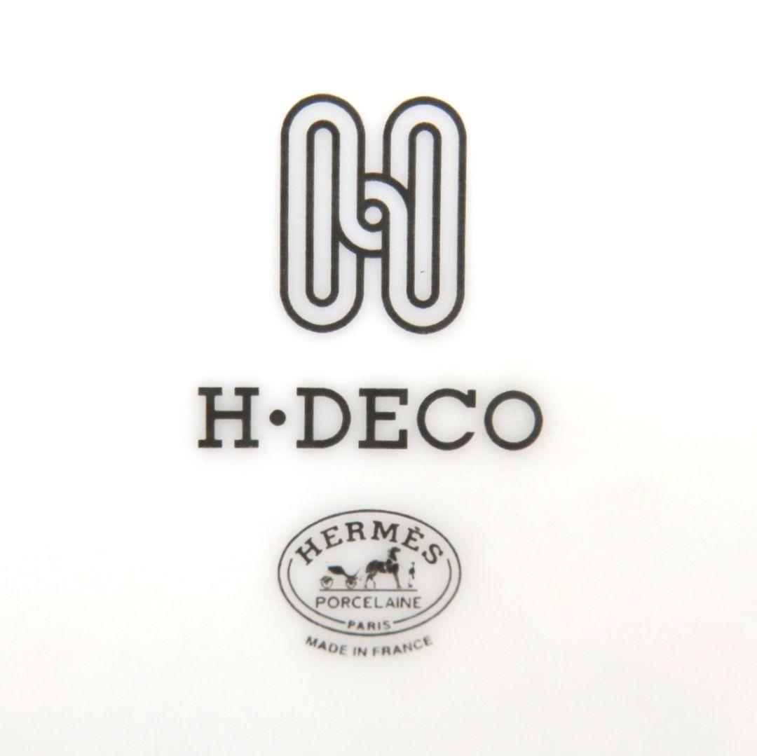 226 HERMES エルメス H・DECO アッシュ デコ 14㎝ プレート