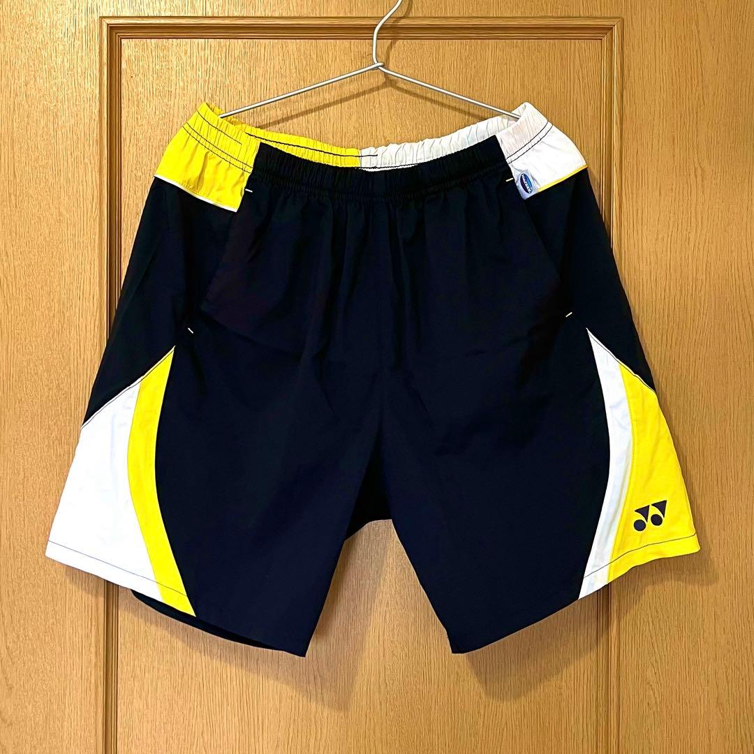 YONEX セットアップ トナミ運輸限定シャツ 柄ハーフパンツ ユニL